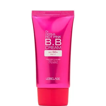 LEBELAGE Dr. Derma Hot Pink Увлажняющий ВВ крем SPF50+ PA+++