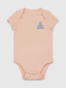 Боди с мишкой тедди Gap, розовый