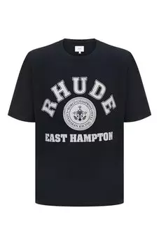 Хлопковая футболка Rhude