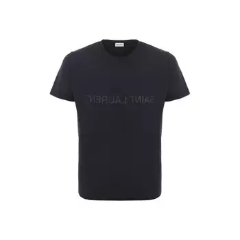 Хлопковая футболка Saint Laurent