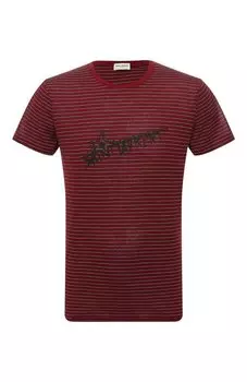 Хлопковая футболка Saint Laurent