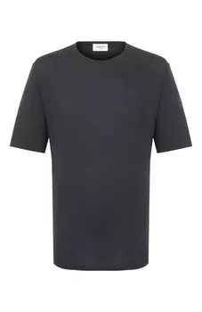 Хлопковая футболка Saint Laurent