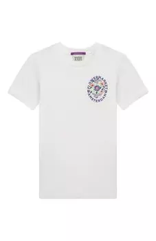 Хлопковая футболка Scotch&Soda
