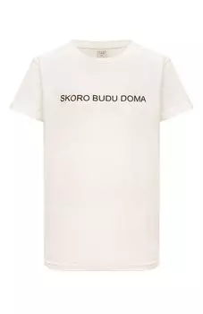 Хлопковая футболка Seven Lab