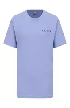 Хлопковая футболка Sporty and Rich