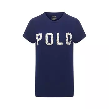 Хлопковая футболка Polo Ralph Lauren
