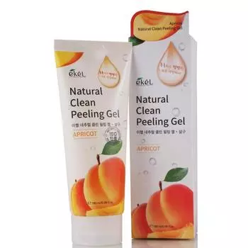 Пилинг-скатка с экстрактом абрикоса Ekel Apricot Natural Clean Peeling Gel