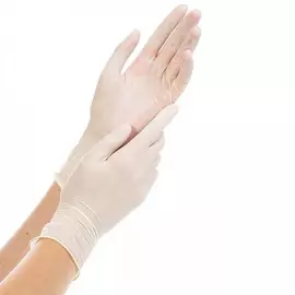 Перчатки стерильные латексные опудренные DiaMax-S (603-726, M, Белый, 1 пара)