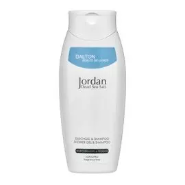 Оздоравливающий шампунь и гель для душа с отдушками Jordan Dead Sea Salt (63805, 250 мл)