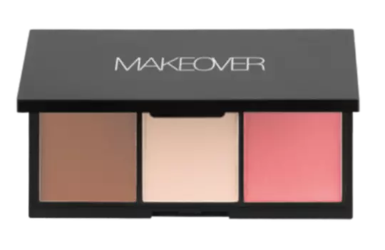 Палетка для коррекции лица Sculpting Kit Contouring And Blush Palette (P0601, 01, Supermodel Look 1, 12 г)