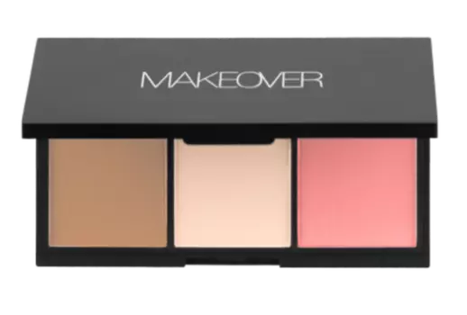 Палетка для коррекции лица Sculpting Kit Contouring And Blush Palette (P0602, 02, Supermodel Look 2, 12 г)