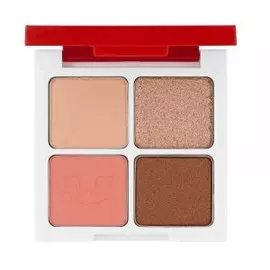 Палетка теней для глаз Peko Jjang Piece Matching 4 Colors Shadow Palette (20017803, 02, молочная карамель, 6 г)