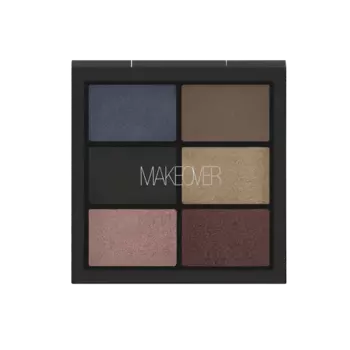Палетка теней для век 6 оттенков Pro Eyeshadow Palette 6 Color (E102, 02, Love In London, 4*0,8 г)