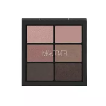 Палетка теней для век 6 оттенков Pro Eyeshadow Palette 6 Color (E103, 03, Love In L.A., 6*2,1 г)