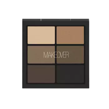 Палетка теней для век 6 оттенков Pro Eyeshadow Palette 6 Color (E104, 04, Love In New York, 4*0,8 г)