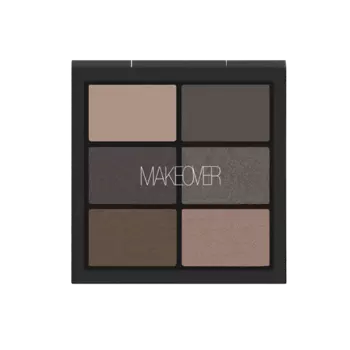 Палетка теней для век 6 оттенков Pro Eyeshadow Palette 6 Color (E105, 05, Love In Florence, 4*0,8 г)
