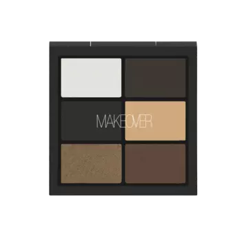 Палетка теней для век 6 оттенков Pro Eyeshadow Palette 6 Color (E107, 07, Love In Kuala Lumpur, 4*0,8 г)