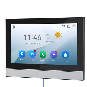 7/10-дюймовый Tuya Smart Video Домофон Домофон RFID Карта 1080P Беспроводной Wi-Fi Уличный Дверной Звонок Камера для Дома Квартиры 7inch