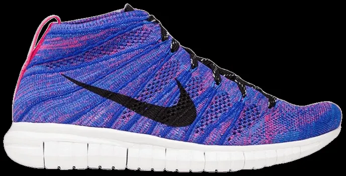 Кроссовки Nike Wmns Free Flyknit Chukka, синий