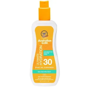 Австралийское золото, Бесцветный гель-спрей с SPF 30., Australian Gold