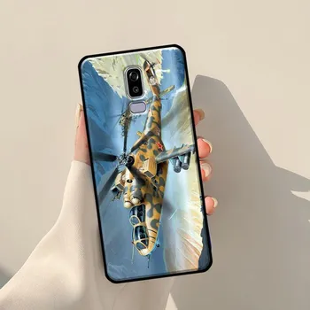 Mil Mi 24 Hind Вертолет для Samsung J3 J5 J7 J510 J310 J330 J710 J730 J1 A3 A5 2016 2017 J4 J6 Plus J8 2018 чехол J4 2018 - J400