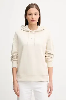Хлопковая толстовка Tommy Jeans, бежевый