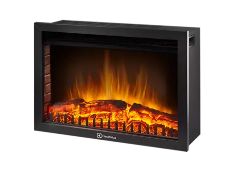 Очаг электрический 2кВт, пульт ДУ, черный, Electrolux EFP/P-2520LS (НС-1052516)