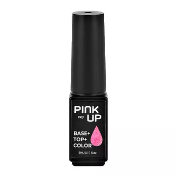 PINK UP Гель-лак для ногтей PRO база+цвет+топ
