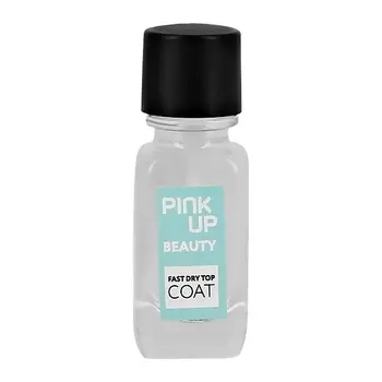 PINK UP Экспресс-сушка для ногтей BEAUTY fast dry top coat 11.0