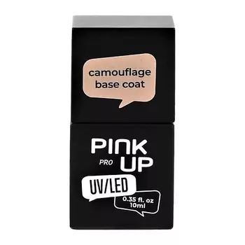 PINK UP Камуфлирующая база для ногтей UV/LED PRO