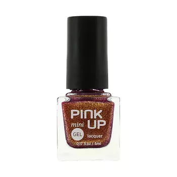 PINK UP Лак для ногтей MINI GEL 5.0