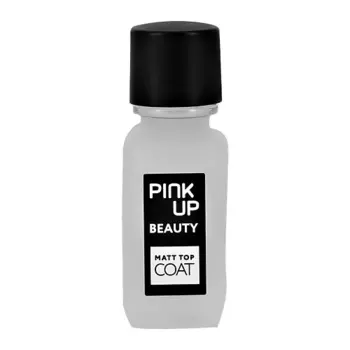 PINK UP Матирующее верхнее покрытие для ногтей BEAUTY matt top coat 11.0