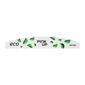 PINK UP Пилка для ногтей ACCESSORIES ECO из бамбука 180/240