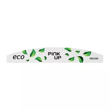 PINK UP Пилка для ногтей ACCESSORIES ECO из бамбука