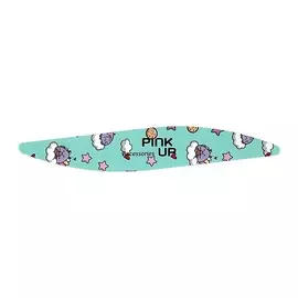 PINK UP Пилка для ногтей ACCESSORIES fun 240 грит фигурная в ассортименте