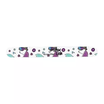 PINK UP Пилка для ногтей ACCESSORIES fun 240 грит в ассортименте