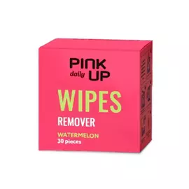PINK UP Салфетки для снятия лака и гель-лака DAILY 30.0