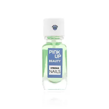 PINK UP Средство для укрепления и восстановления ногтей BEAUTY Strong nails 11.0