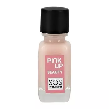 PINK UP Средство для восстановления и роста ногтей BEAUTY sos hydra nude 11.0