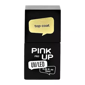 PINK UP Верхнее покрытие для ногтей PRO top coat 10.0