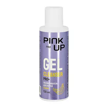 PINK UP Жидкость для обезжиривания ногтей и снятия липкого слоя PRO c ароматом банана 150.0