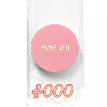 PINK FLASH Рассыпчатая пудра для лица "Lasting matte"