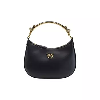 PINKO Сумка Cow Leather, Polyurethane, Polyamide Shoulder Bag, Crossbody Bag