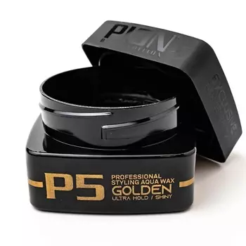 PION BLACK EDITION Профессиональный воск для укладки PION AQUA WAX P5 GOLDEN дополнительной фиксации 150.0