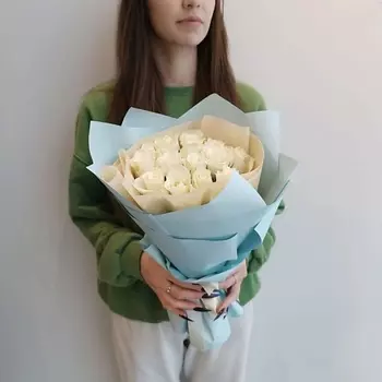 ПИОН ПИОНЫЧ Букет из кенийской розы (15 шт)