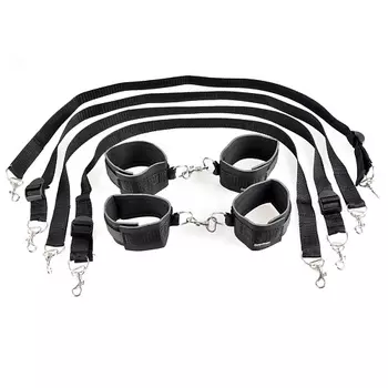 PIPEDREAM Фиксация на кровать Cuff & Tether Set