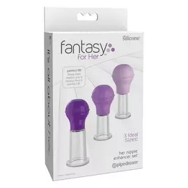 PIPEDREAM Набор мини помп-присосок разного размера Nipple Enhancer Set