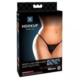 PIPEDREAM Необычные трусики Hookup Panties Remote Lace Peek-a-Boo - Fits Size S-L