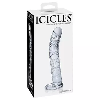 PIPEDREAM Стеклянный стимулятор Icicles No. 60