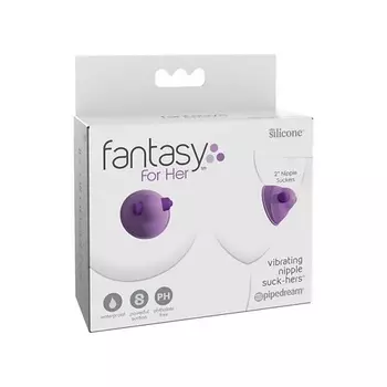 PIPEDREAM Виброприсоски-стимуляторы на соски Vibrating Nipple Suck